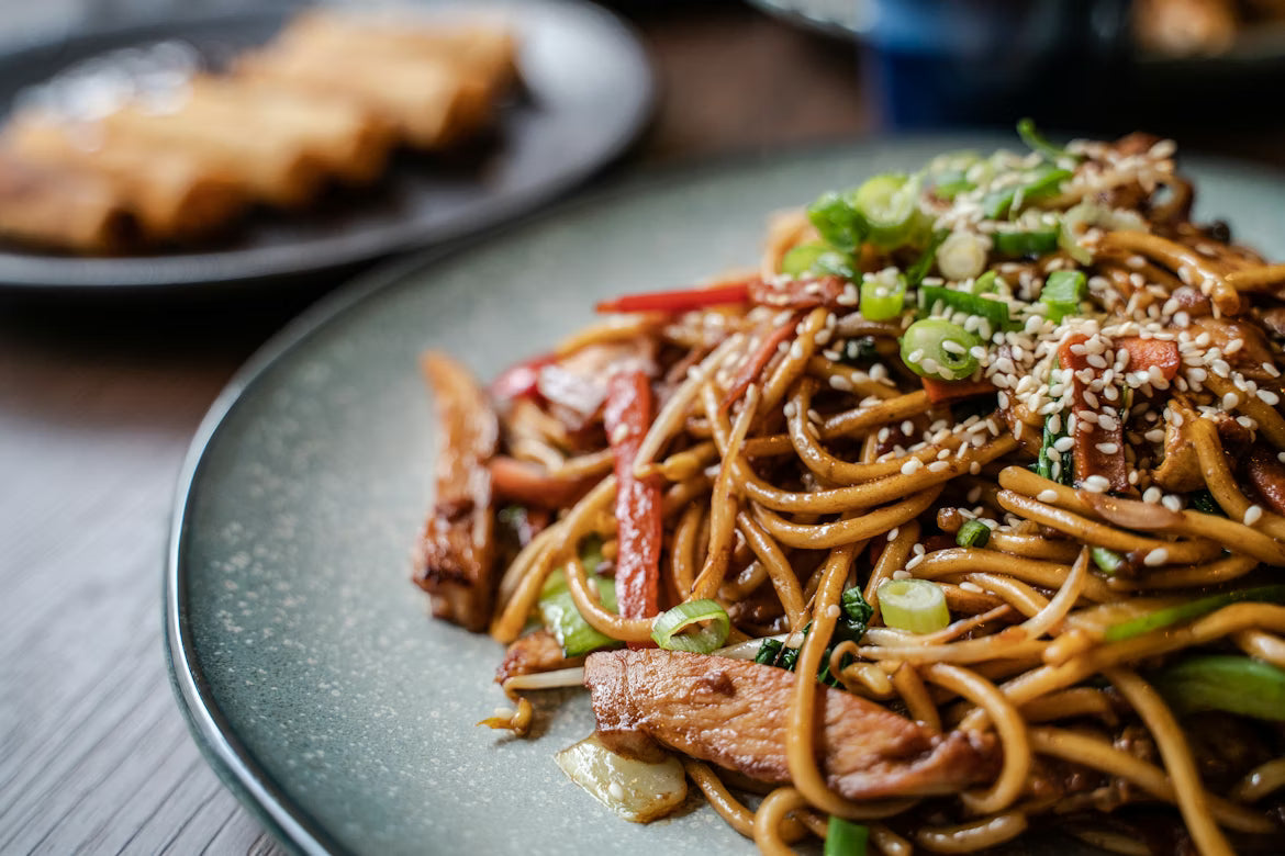 Pork Soba Noodle Stir Fry