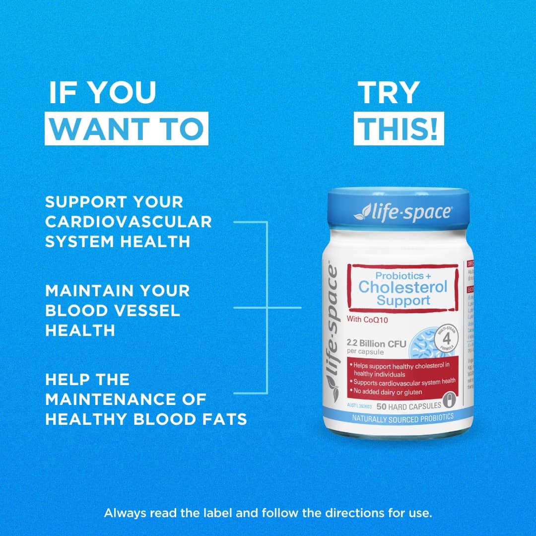 Probiotics+ Cholesterol Support