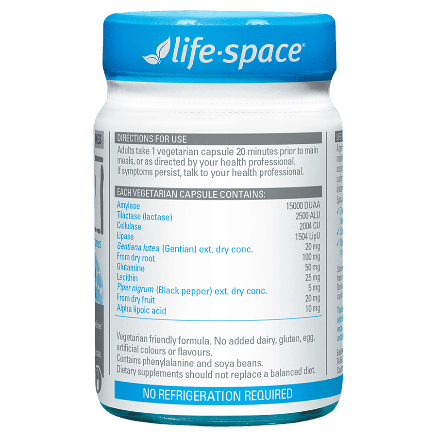 Life-Space Bloating Relief + DigestiveEnzyme
