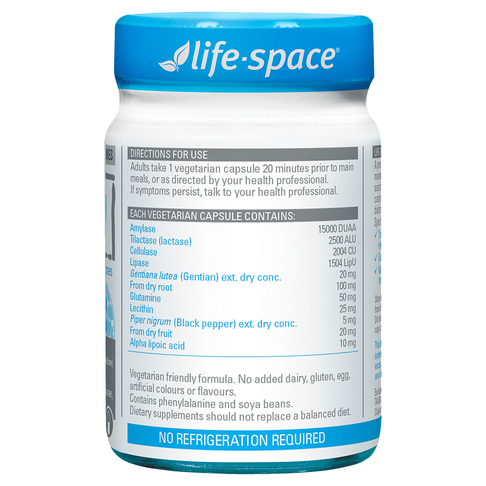 Life-Space Bloating Relief + DigestiveEnzyme