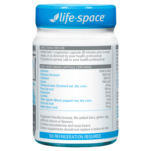 Life-Space Bloating Relief + DigestiveEnzyme