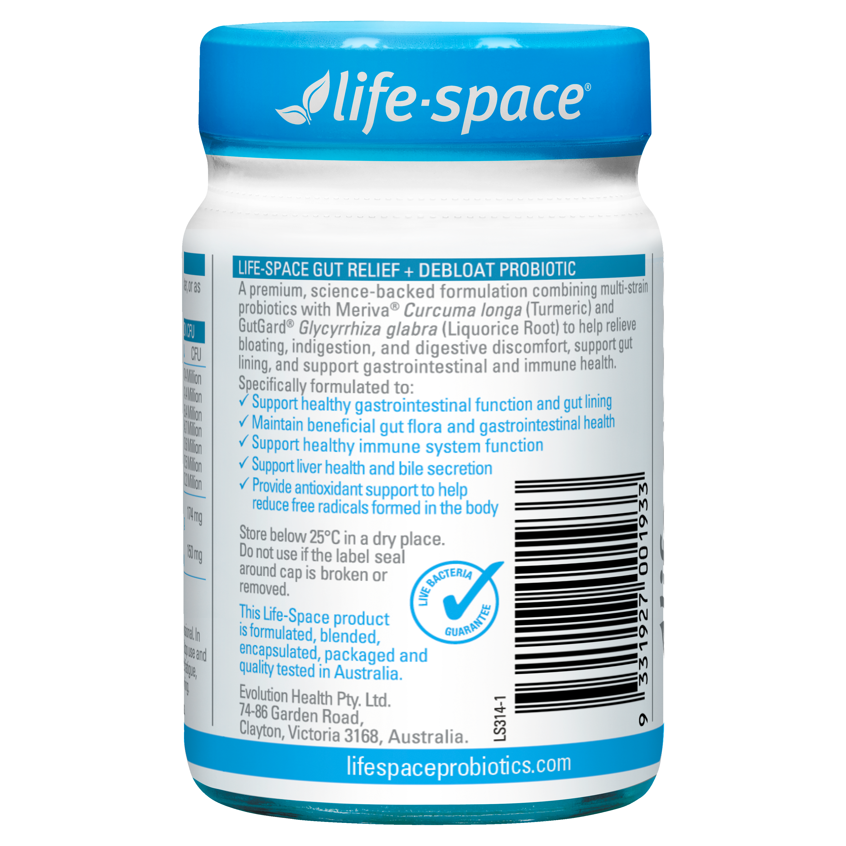 Gut Relief + Debloat Probiotic