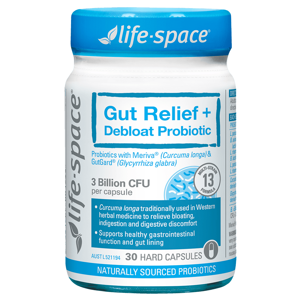 Life-Space Gut Relief + Debloat Probiotic