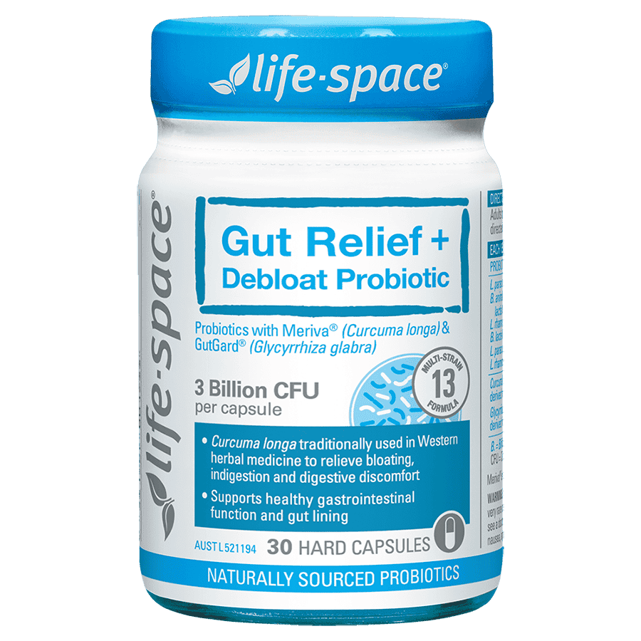 Life-Space Gut Relief + Debloat Probiotic