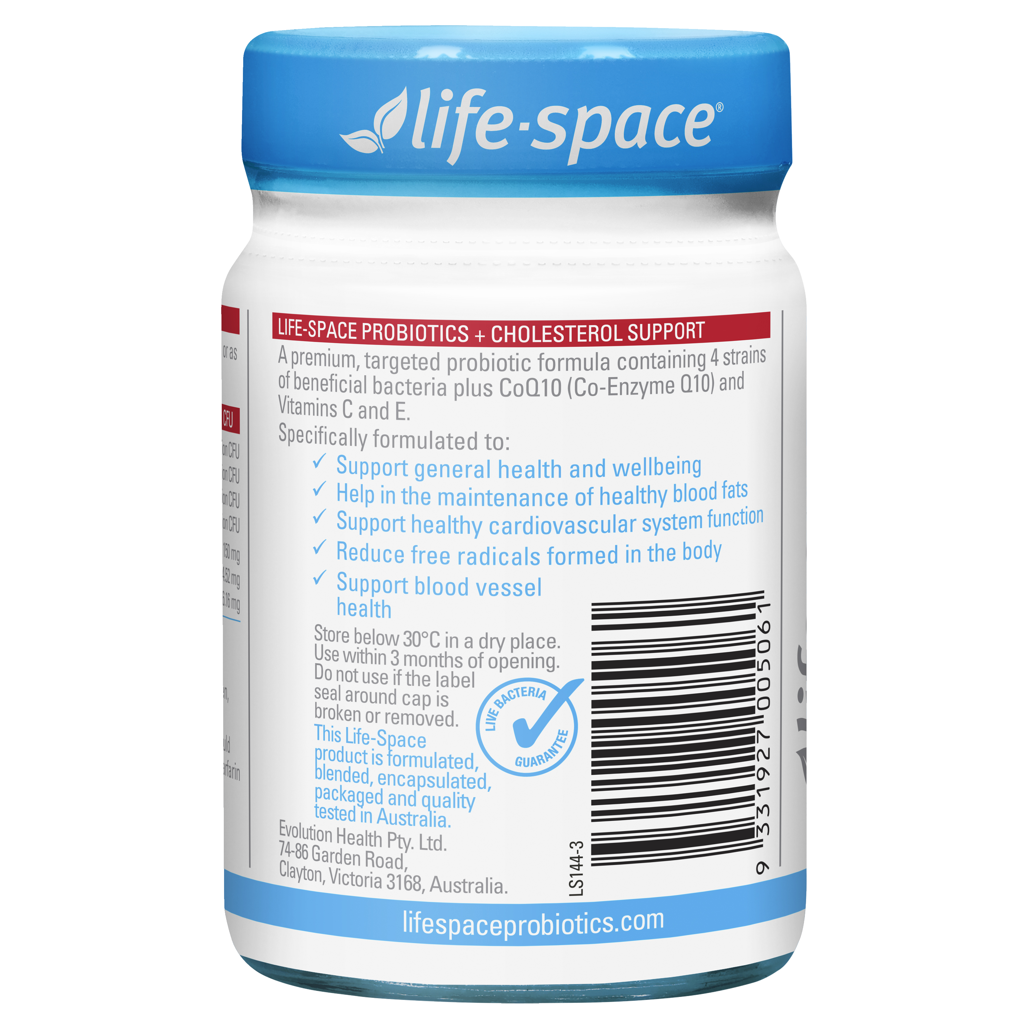 Probiotics+ Cholesterol Support