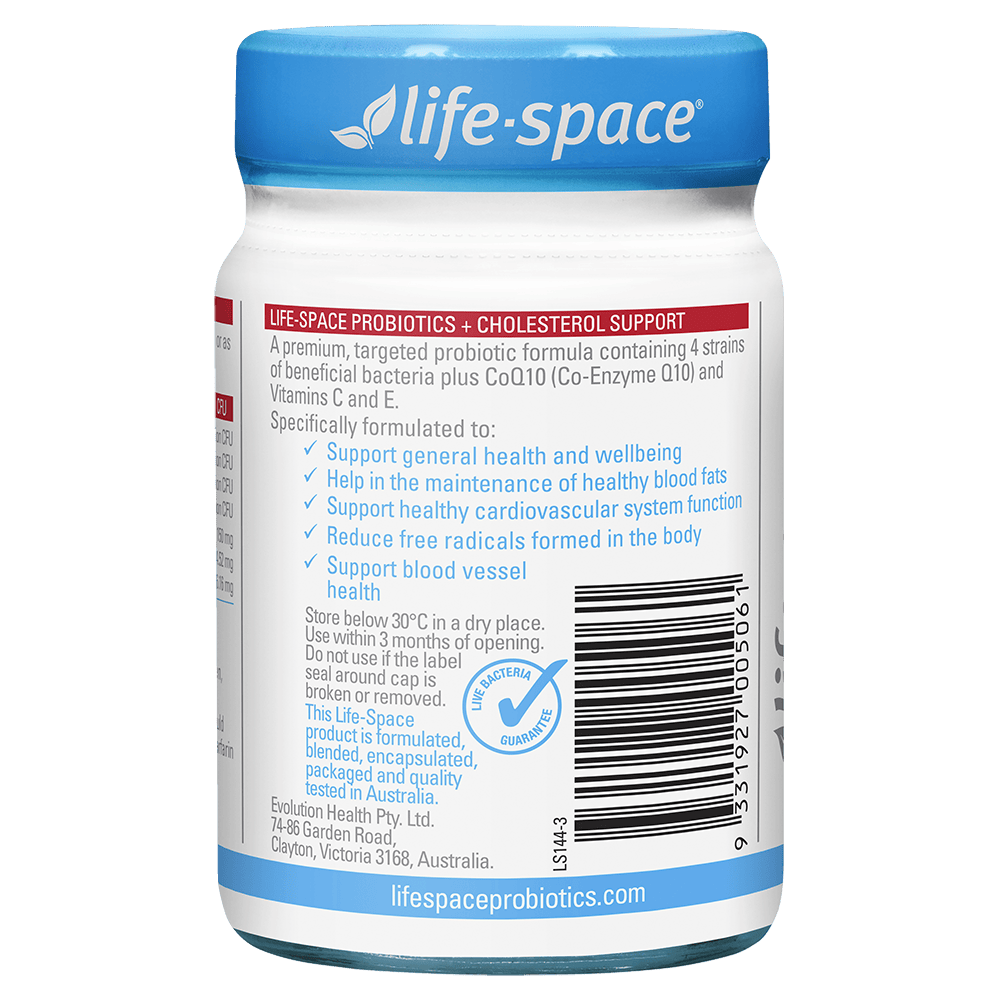 Life-Space Probiotic+Cholesterol Support