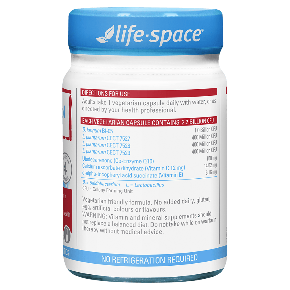 Life-Space Probiotic+Cholesterol Support