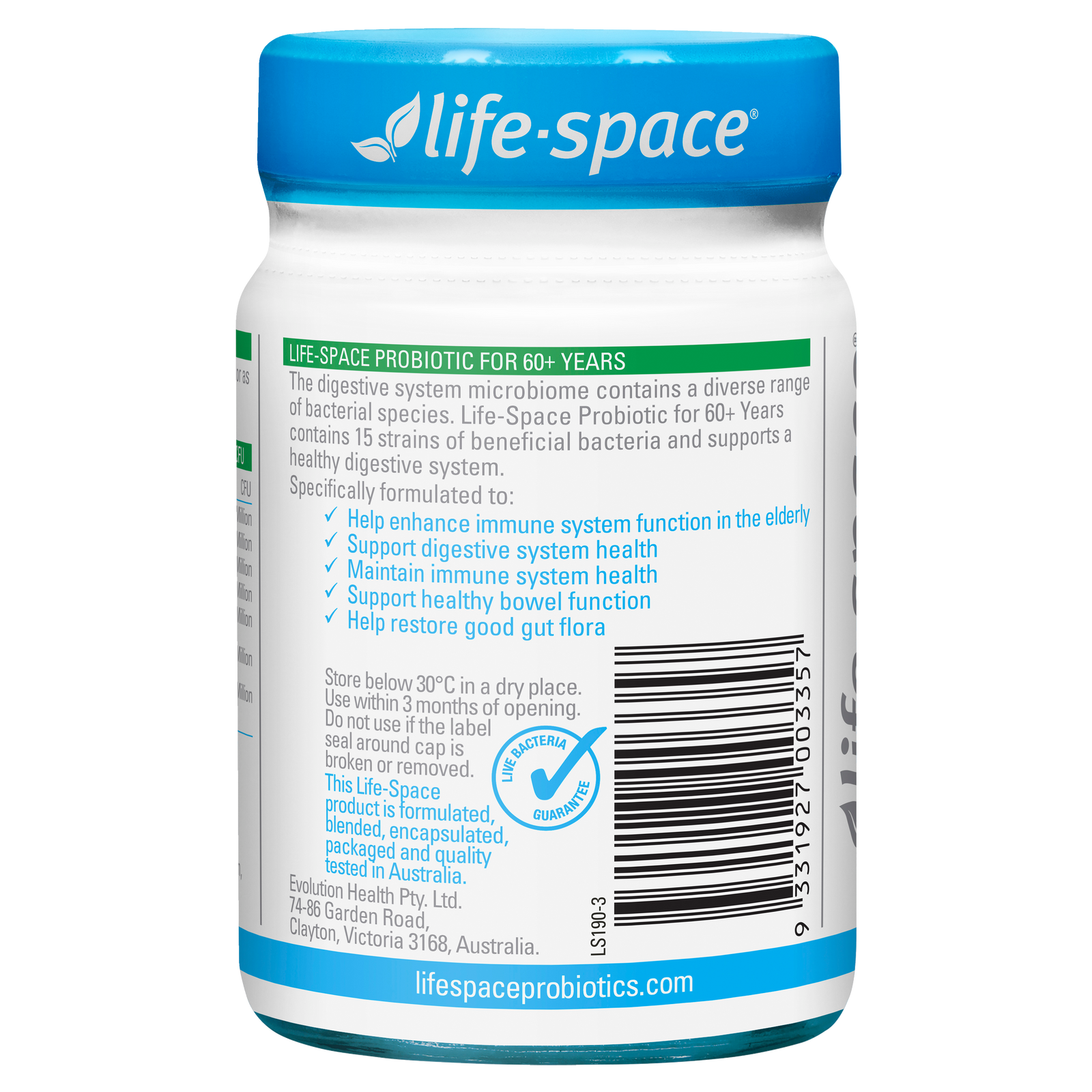 Probiotic for 60+ Years
