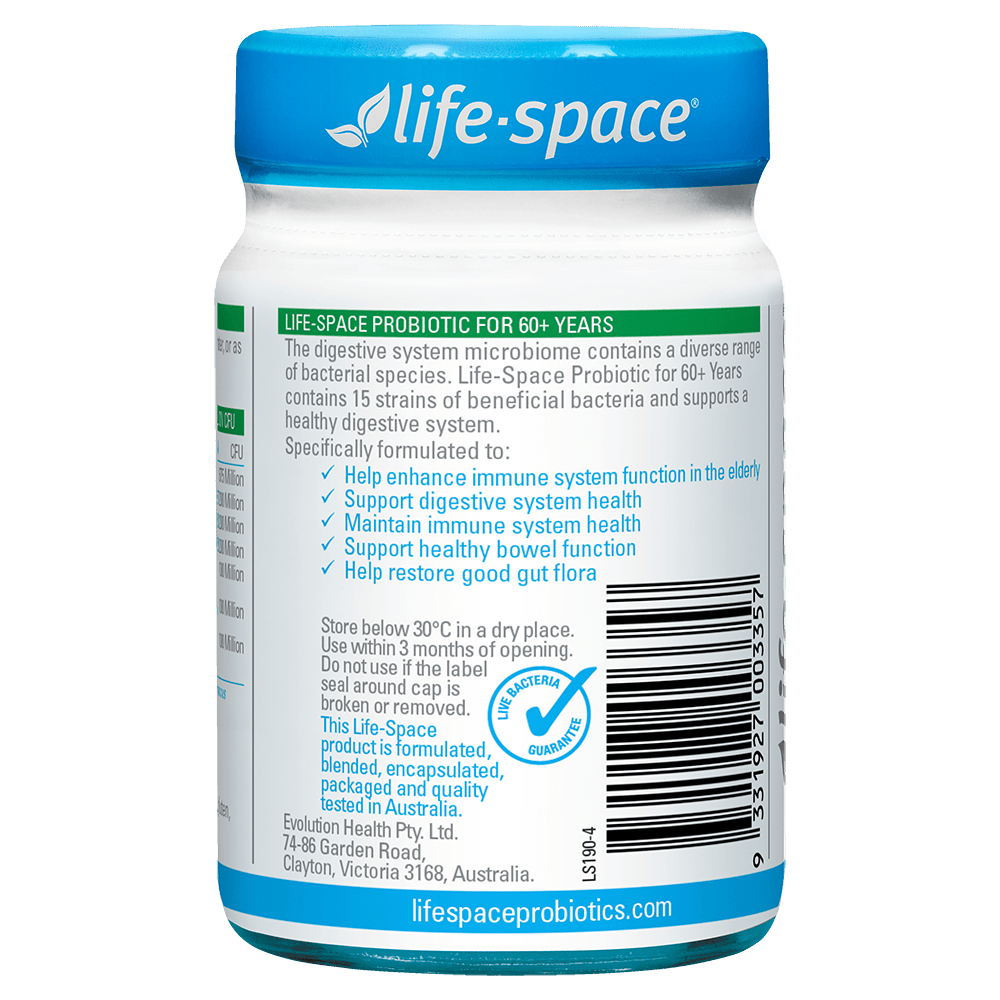 Life-Space Probiotic for 60+ Years