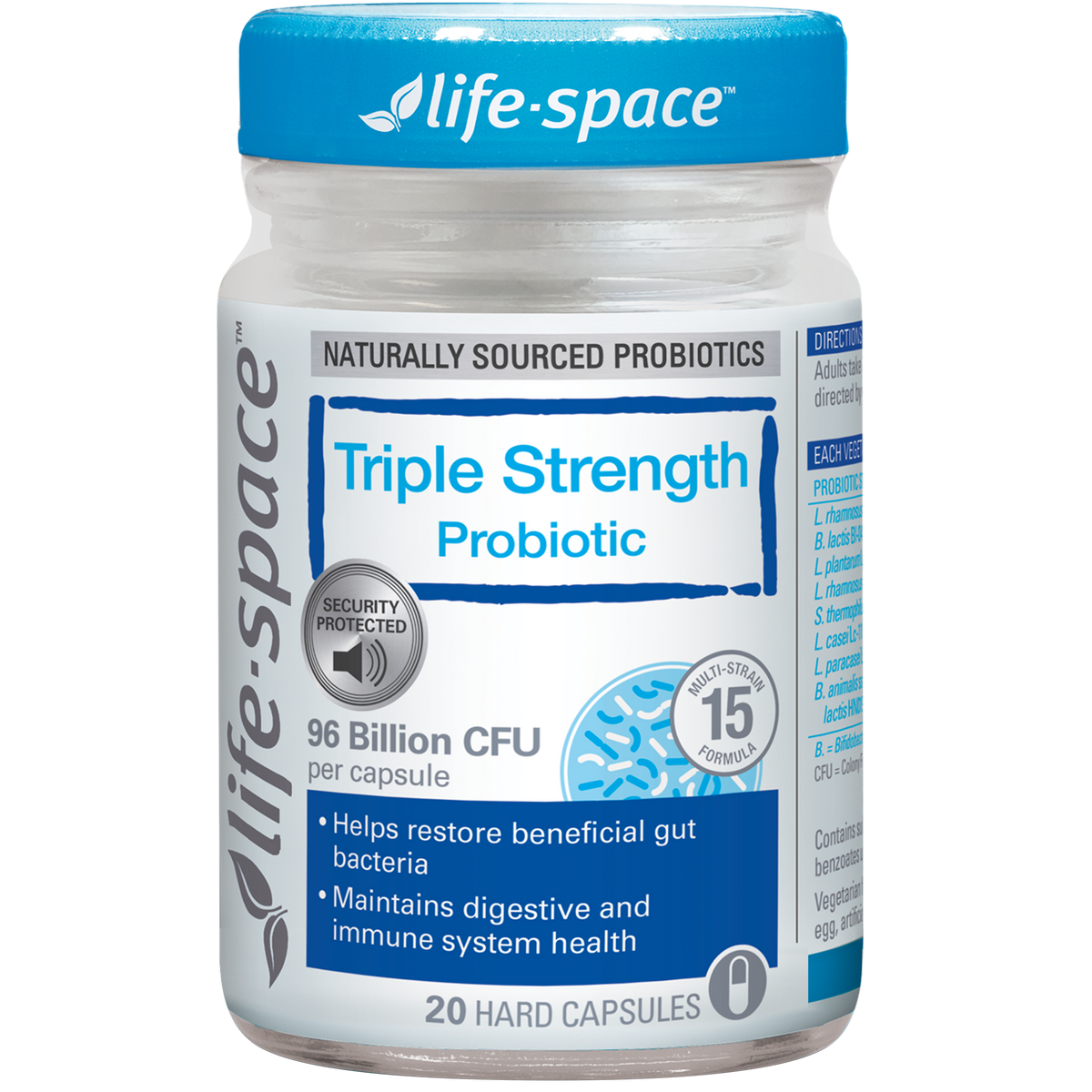 Life-Space Triple Strength Probiotic | Supports Healthy Digestion