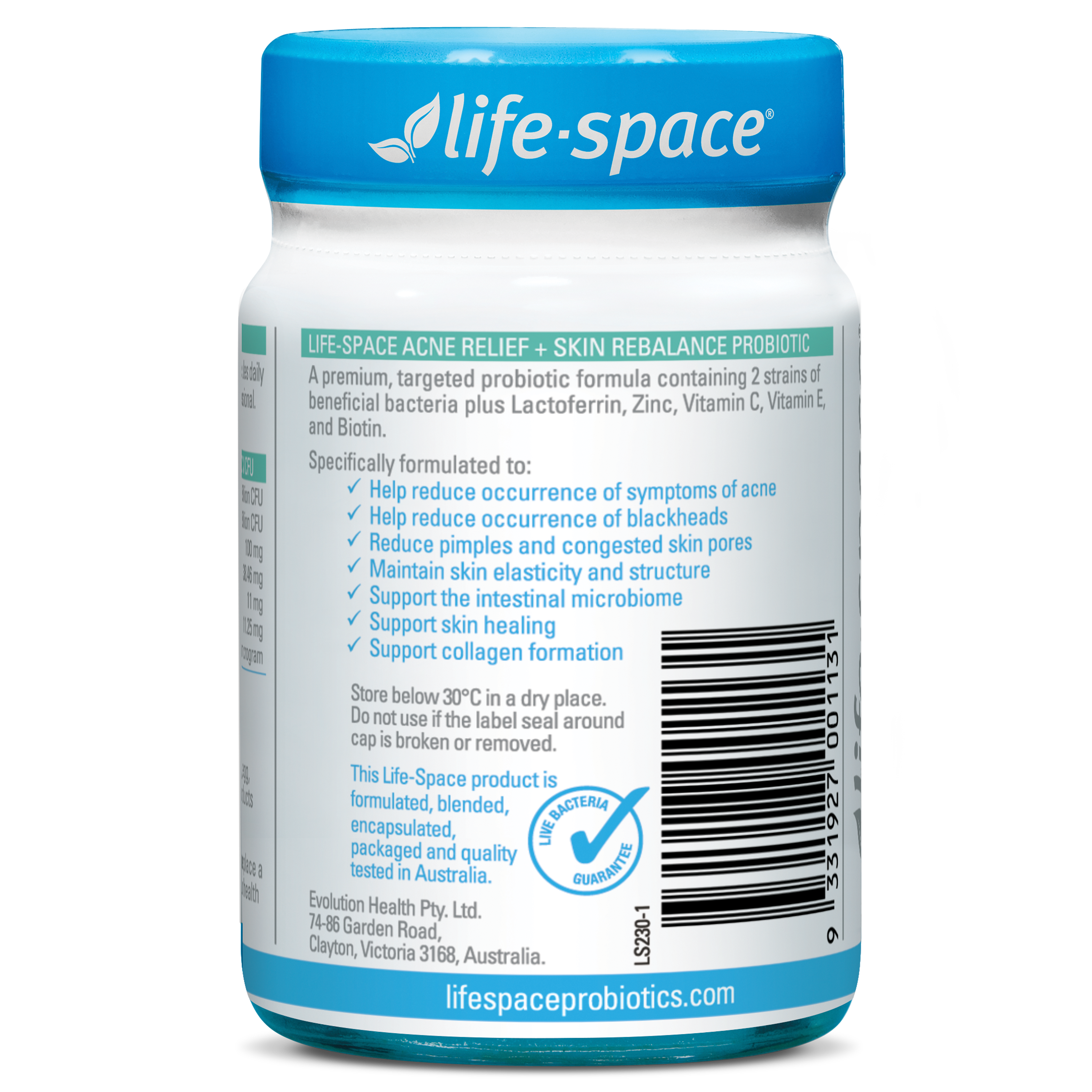 Acne Relief + Skin Rebalance Probiotic