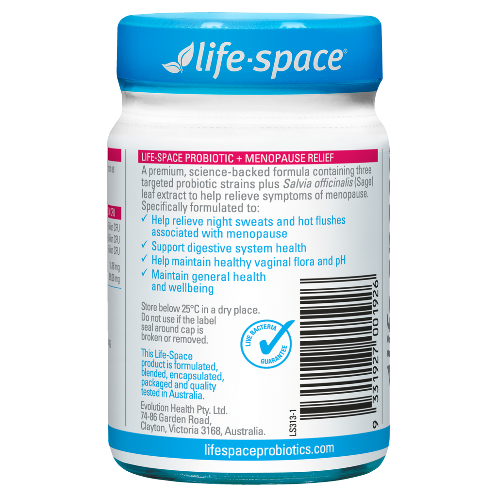 Probiotic + Menopause Relief