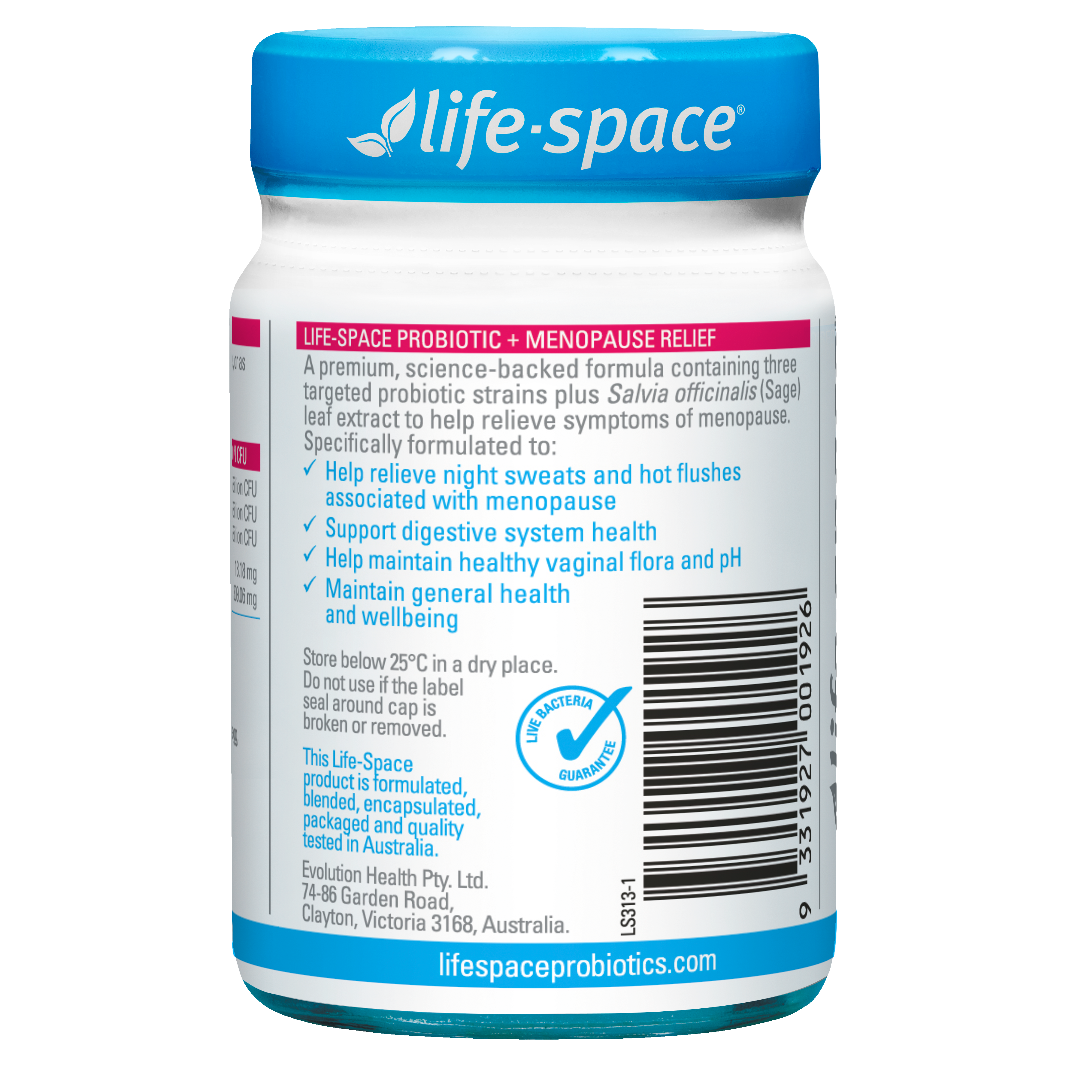 Probiotic + Menopause Relief