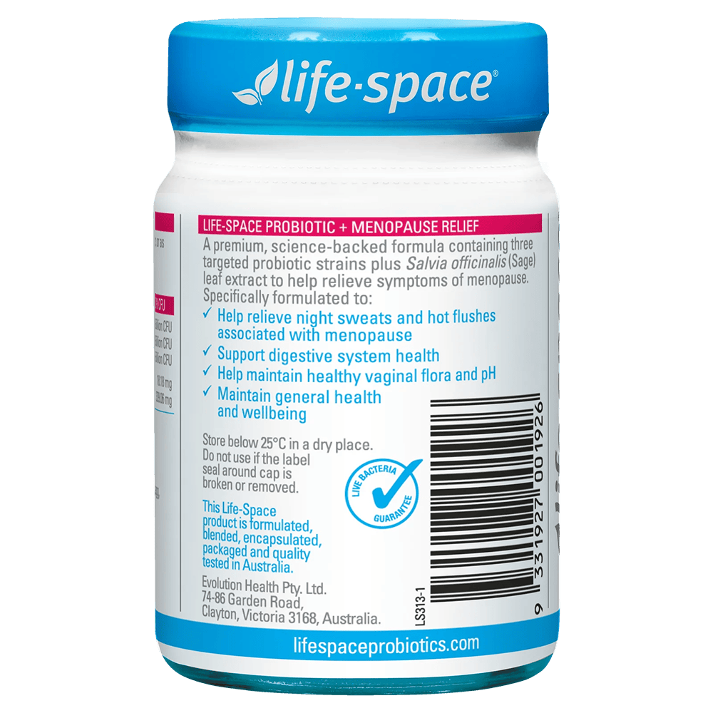 Life-Space Probiotic+ Menopause Relief