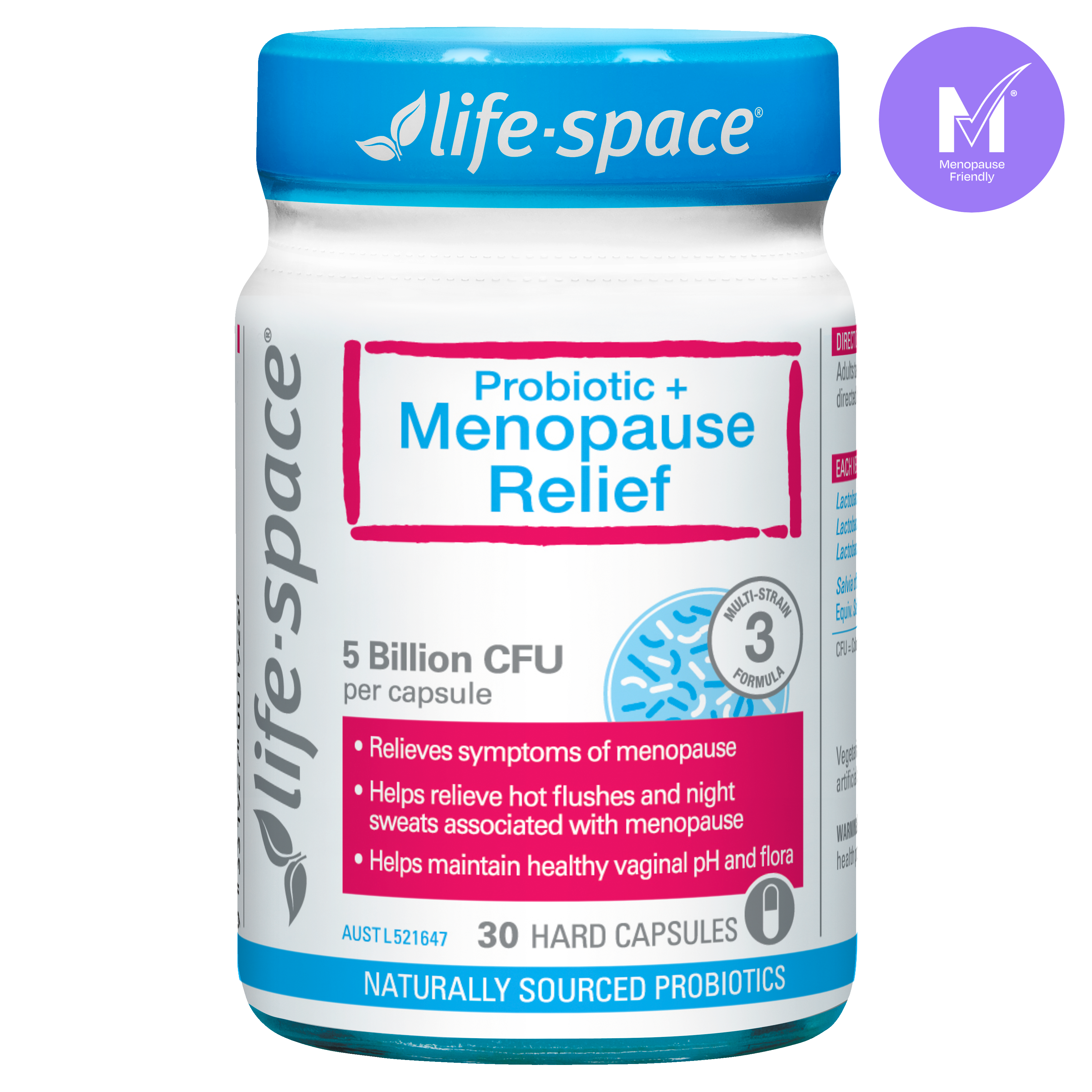Probiotic + Menopause Relief